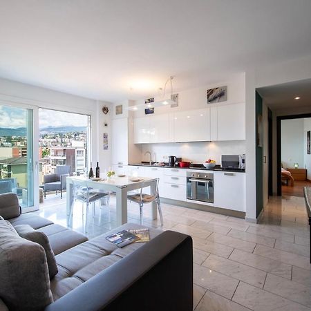 Panoramic Penthouse - Happy Rentals Лугано Экстерьер фото